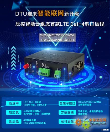 云组态串口远程WITLINE-COM-CAT4